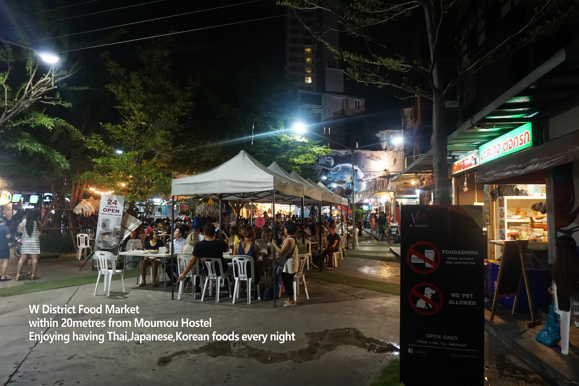 Moumou Hostel Bangkok Exterior foto